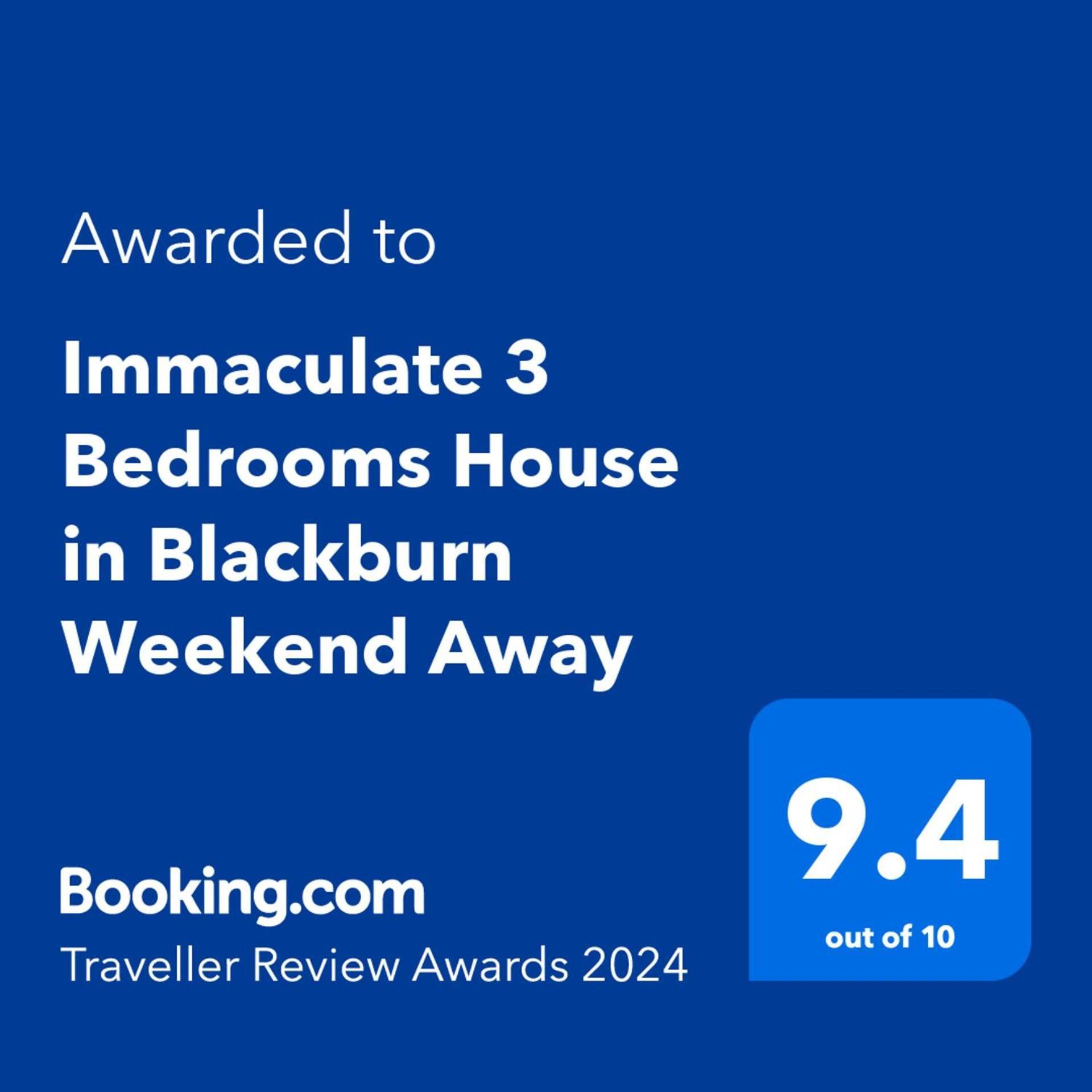 Come & Unwind In Charming 5 Bed House In Blackburn Blackburn  Kültér fotó